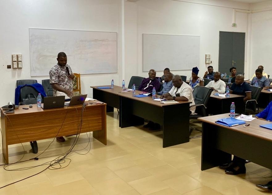 Formation de recyclage sur la sécurité maritime a l université de Lome a l'école des métiers de la mer
